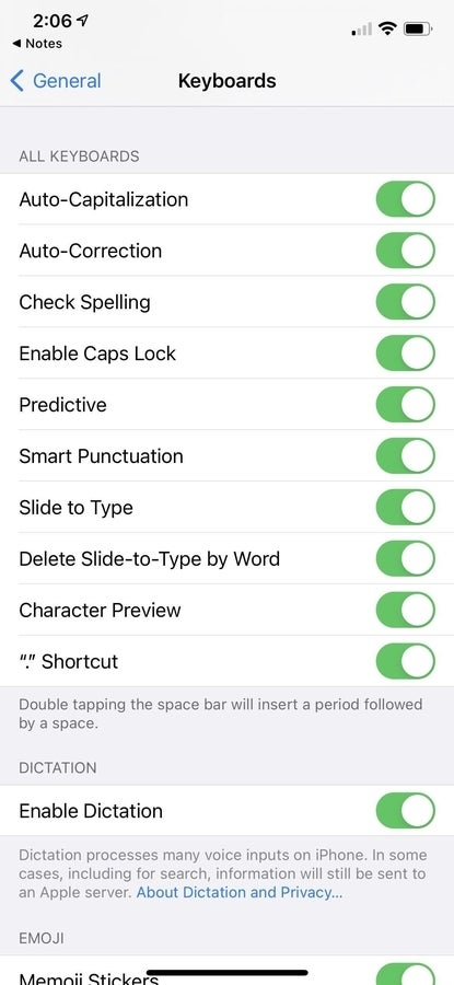 How To Calibrate Iphone Keyboard Use predictions and text replacement
