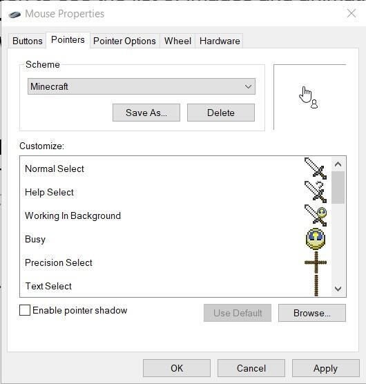 11 Best Mouse Pointer Themes For Windows