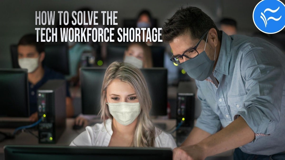 how to solve the tech workforce shortage