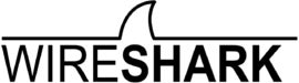 Wireshark logo.