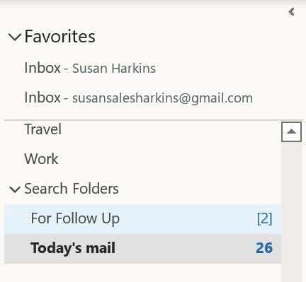 I have 26 emails that arrived today.