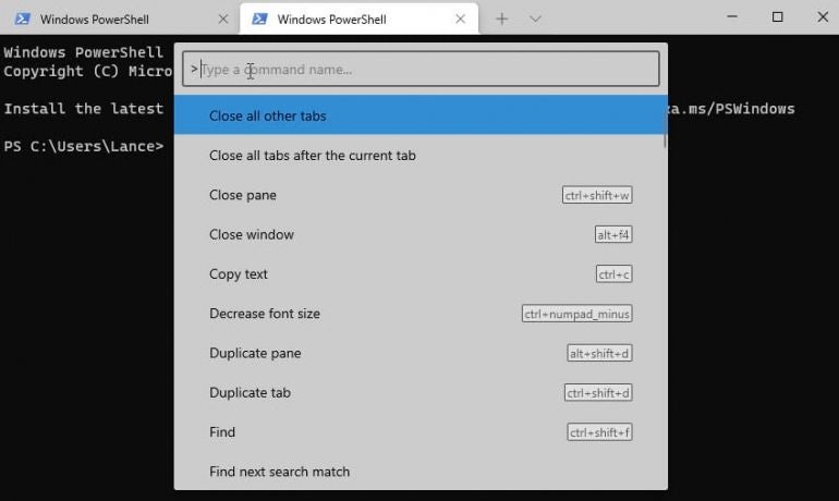 A screen with dropdown options.