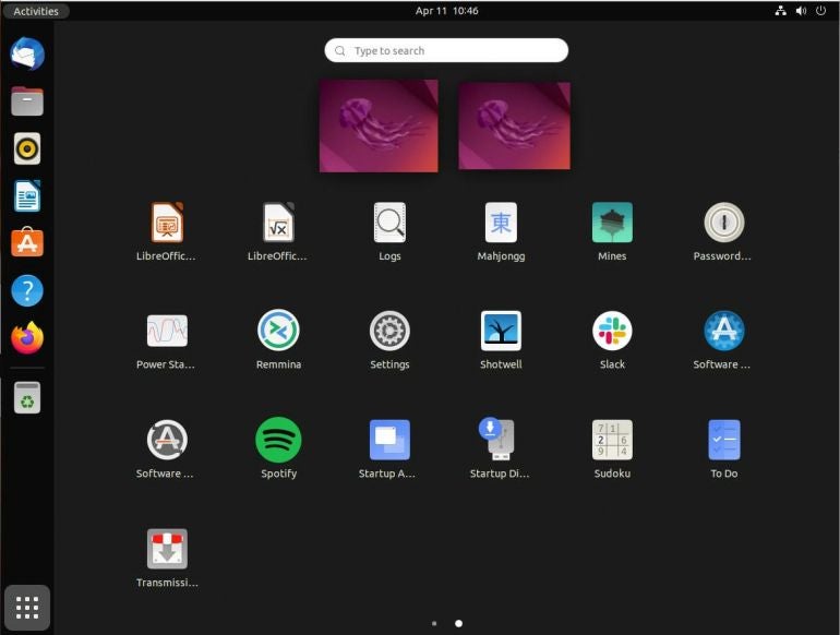 As you can see, Firefox, Slack and Spotify have all been installed via Flatpak.