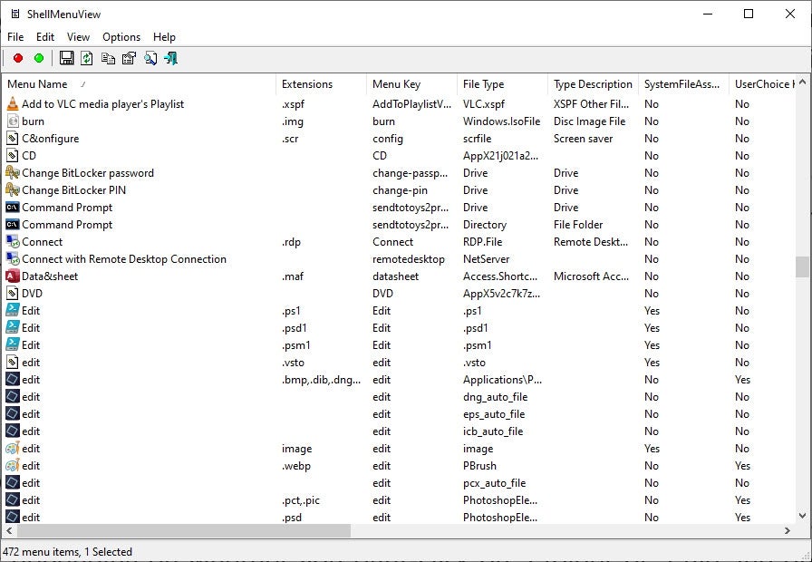 Figure B How to edit right-click context menu Windows 10 File Explorer.