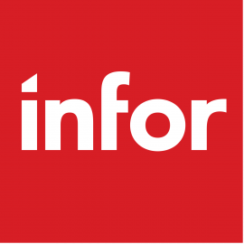 The Infor logo.