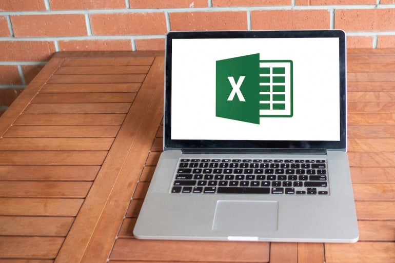 Microsoft Excel logo editorial illustrative