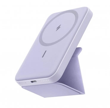 A purple MagGo charger.