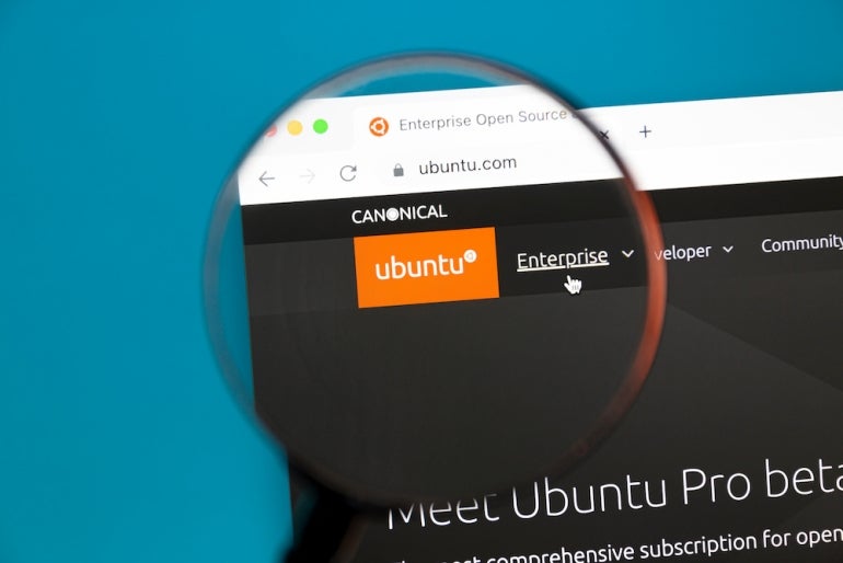 Ubuntu website