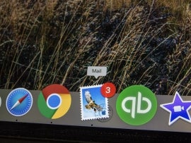Close up of Mail app on a Mac.