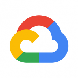 Google cloud logo.
