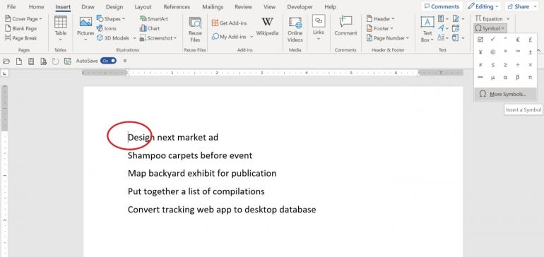 Пять способов вставить галочку в продукты Microsoft Office