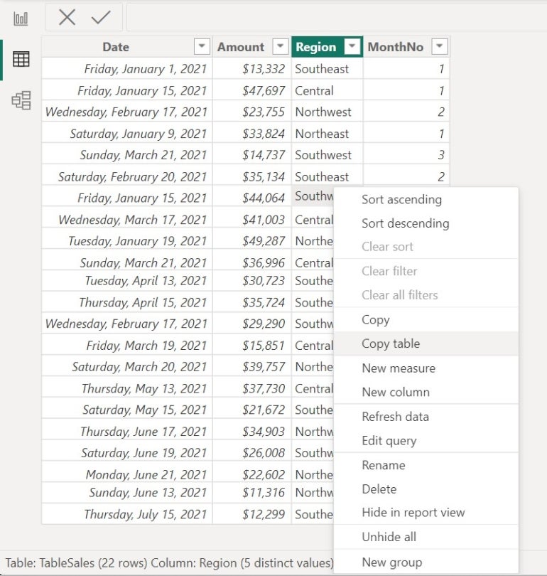 Copy the table and then paste the data into an Excel workbook.