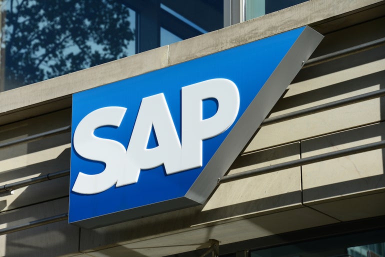 SAP office in Dresden, Germany - SAP is a German based multinational software corporation