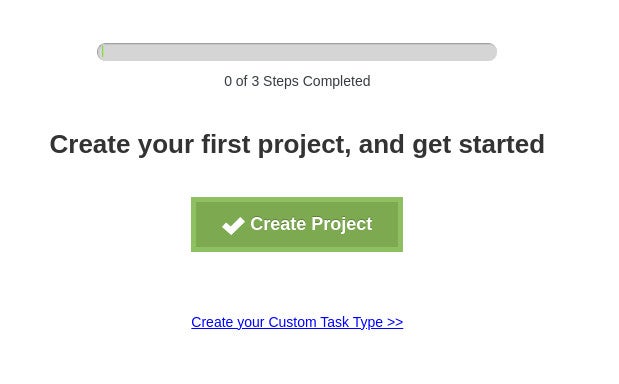 Creating your first project in Orangescrum is simple.