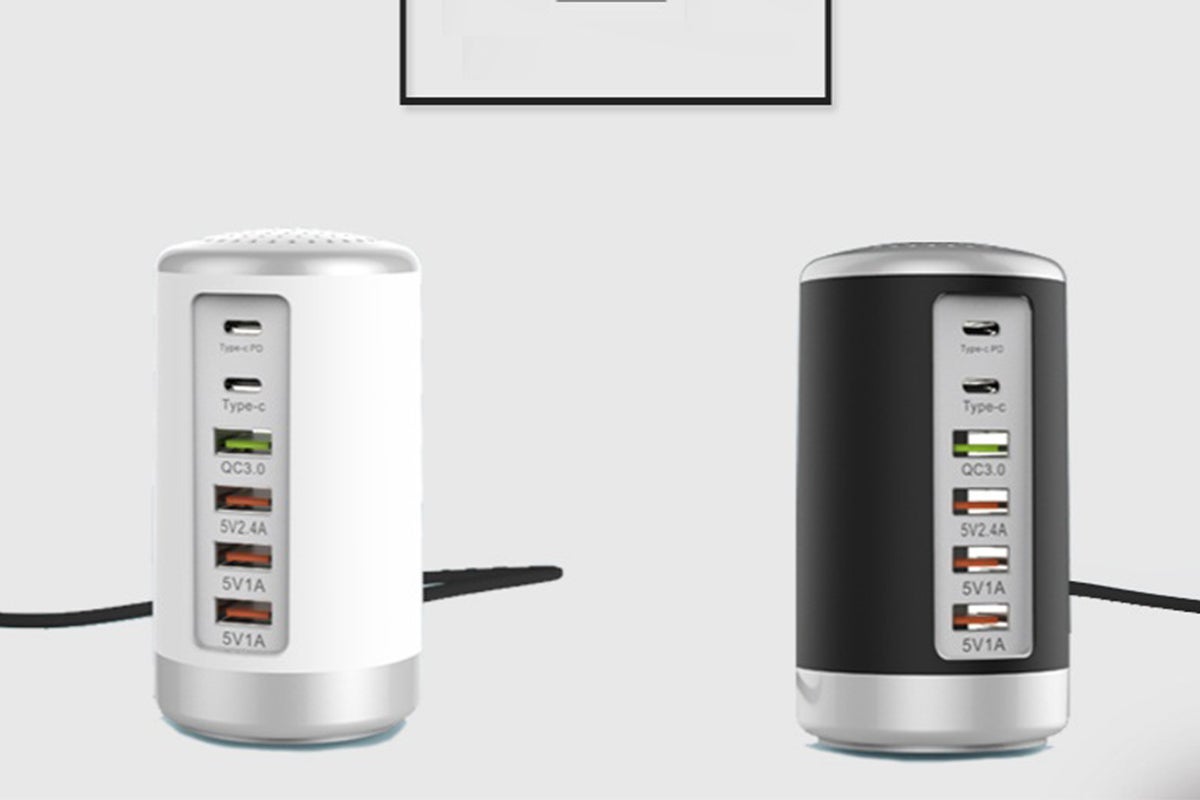 Turn your desk into a fast charging hub with 63% off this six-port tower
