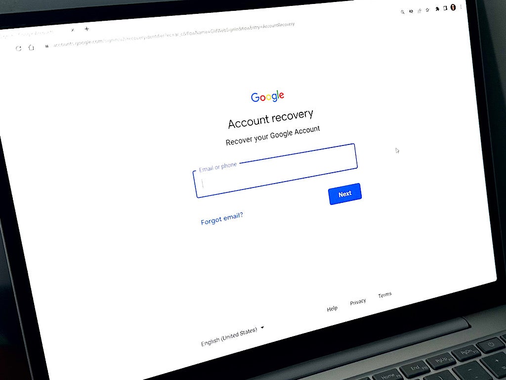 How to recover a Google account