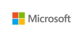 The Microsoft logo.