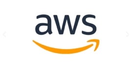 The AWS logo.