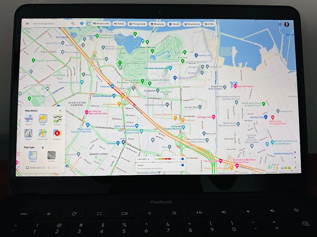 How to make the most of maps on a Chromebook