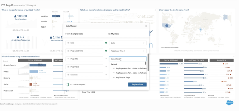 New data mapping automation simplifies data customization for Salesforce Accelerators.