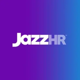 The purple JazzHR logo.