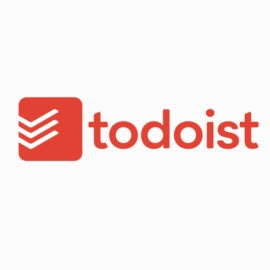 Le logo de Todoist.