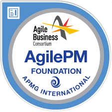 The AgilePM Foundation — APMG logo.