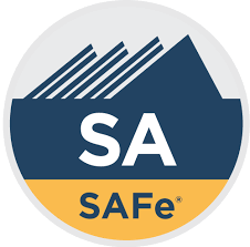 The Certified SAFe Agilist (Scaled Agile) logo.