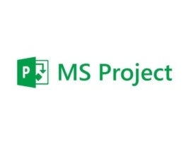 Microsoft Project logo.