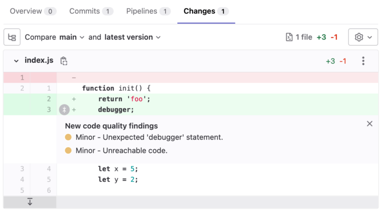 GitLabs Code Quality feature.