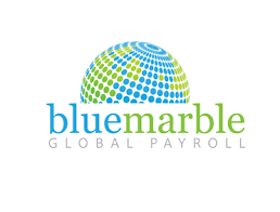 The Blue Marble logo.