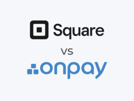 The Square and Onpay symbols.
