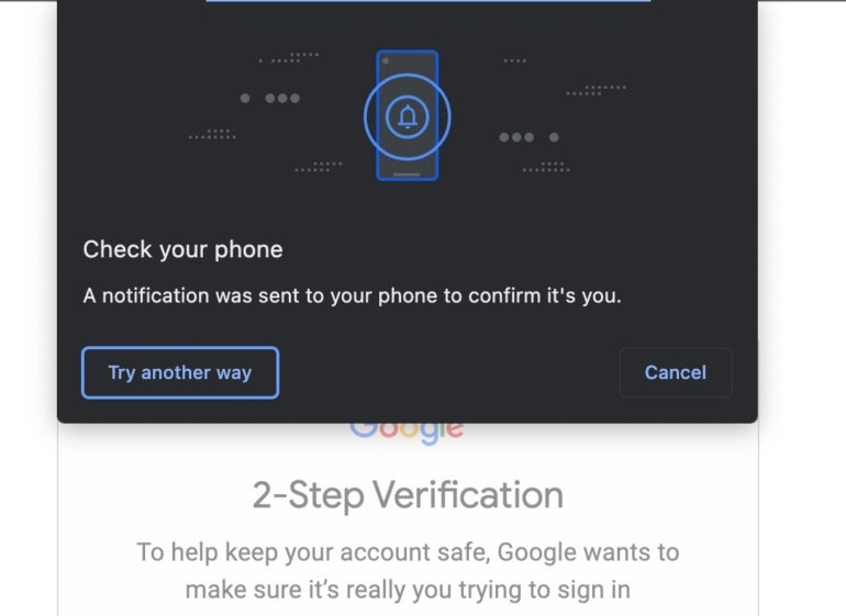 When signing in, you’ll be prompted to open the Google Smart Lock app.