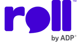 Roll by ADP logo.