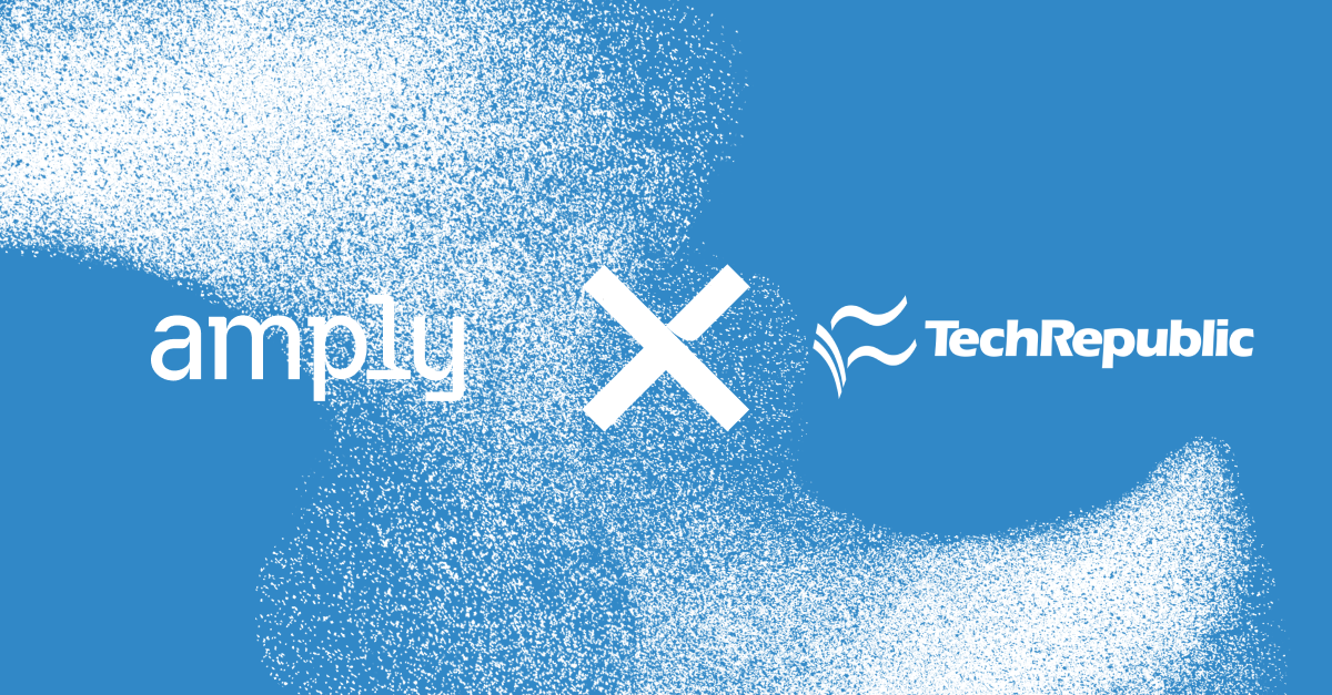Amply Partnership With TechRepublic.