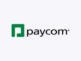 The Paycom logo.