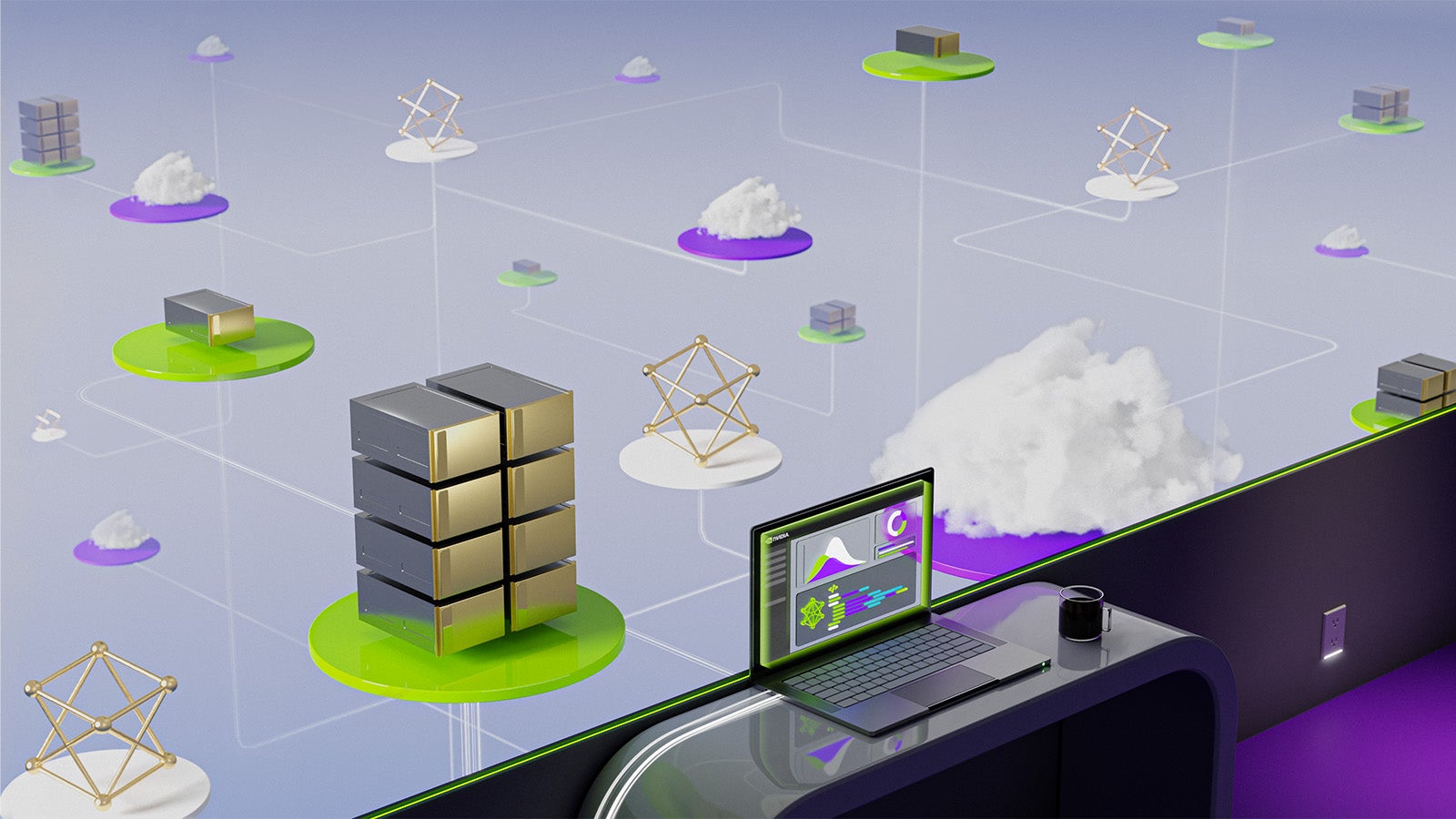 NVIDIA DGX Cloud AI Supercomputing предлагает обучение ИИ как услугу