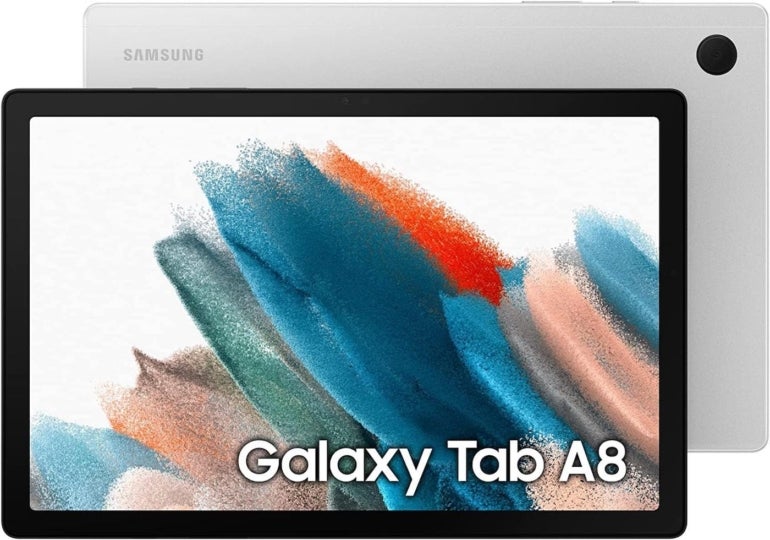 Samsung Galaxy Tab A8 tablet.
