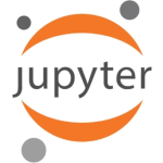 Jupyter Notebook logo.