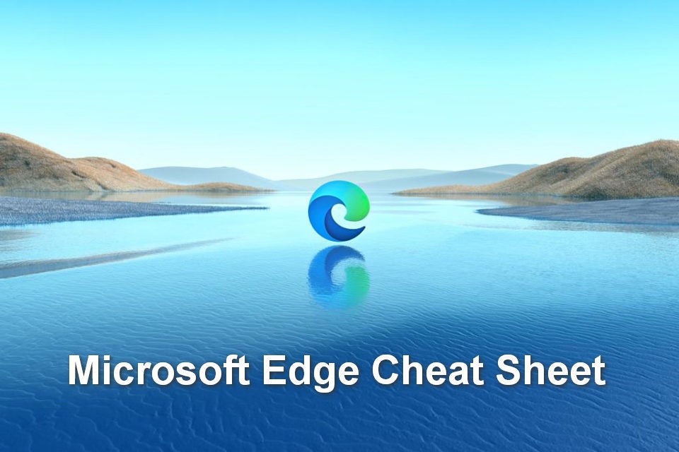 Microsoft Edge cheat sheet #Imaginations Hub