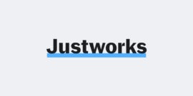 Justworks logo.