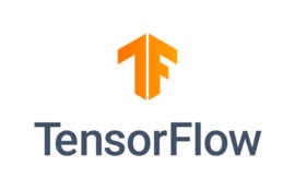 Logo for TensorFlow.