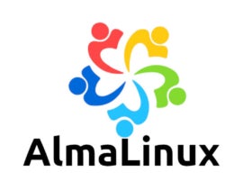 AlmaLinux logo.