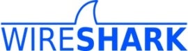 The Wireshark logo.