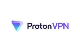 Logo of ProtonVPN.
