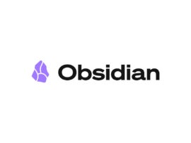 Obsidian logo.