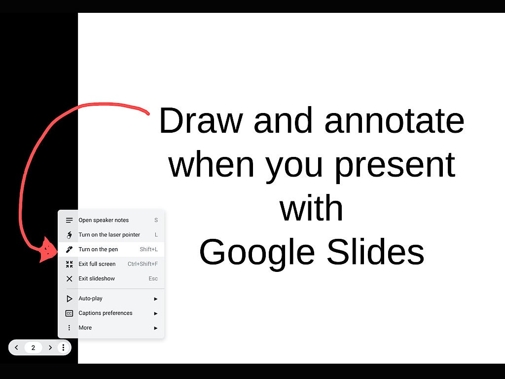 How to Annotate in Google Slides While You Present