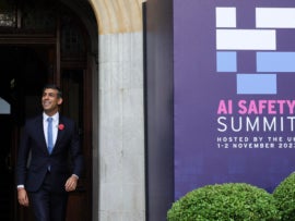 U.K. Prime Minister Rishi Sunak hosts day two of the UK AI Summit at Bletchley Park.
