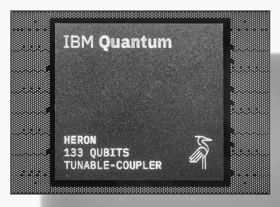 IBM Quantum Heron processor.