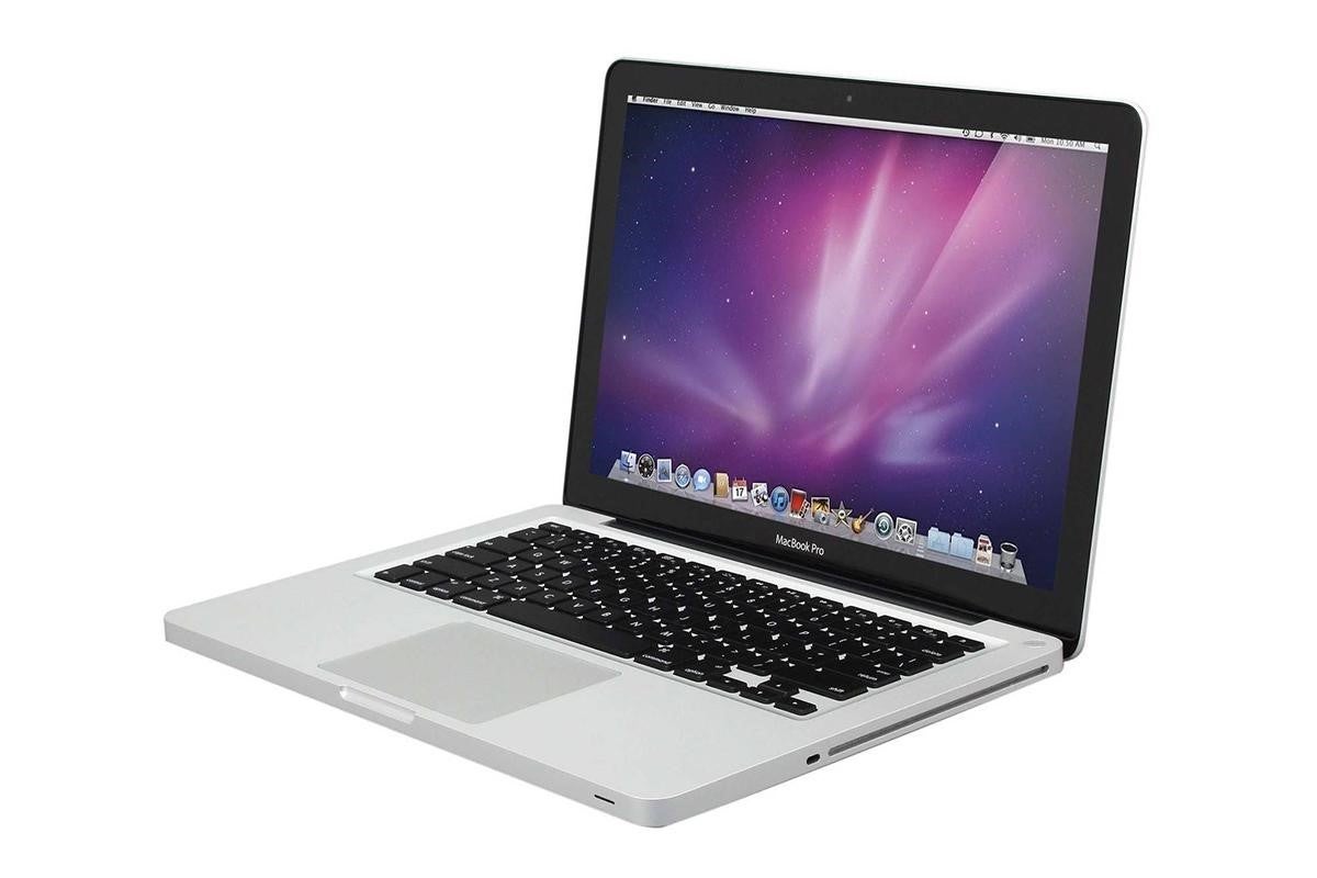 A picture of a Macbook Pro.